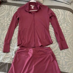 Tommy Bahama Women's Pink Jacket and Skirt Set Tennis